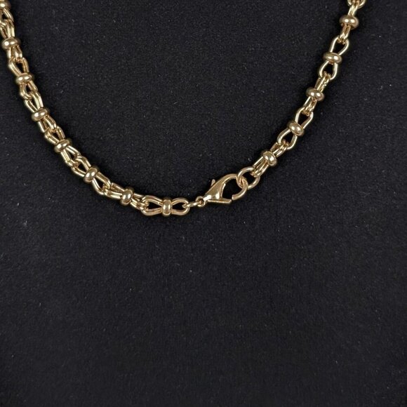 Vintage Bowtie Link Chain Necklace - Picture 4 of 5